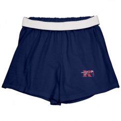 Slim Fit Cheer Shorts