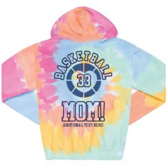 Unisex Tie-Dye Fleece Hoodie