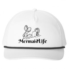 Snapback Five-Panel Rope Hat