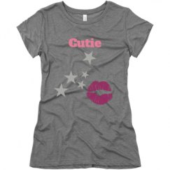 Ladies Slim Fit Super Soft Triblend Tee