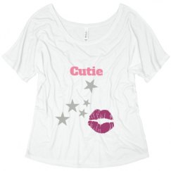 Ladies Flowy Slouchy Tee