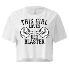 Ladies Festival Cali Crop Top Tee