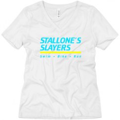 Ladies Relaxed Fit V-Neck Tee