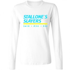 Ladies Relaxed Fit Basic Long Sleeve Tee