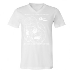 Unisex V-Neck Jersey Tee