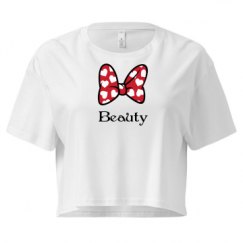 Ladies Festival Cali Crop Top Tee