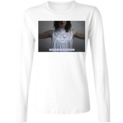 Ladies Relaxed Fit Basic Long Sleeve Tee