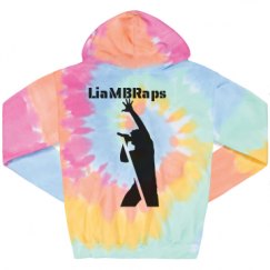 Unisex Tie-Dye Fleece Hoodie