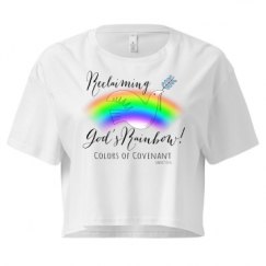 Ladies Festival Cali Crop Top Tee