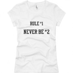 Ladies Slim Fit Basic Promo Jersey Tee