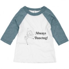 Toddler 3/4 Sleeve Raglan Tee