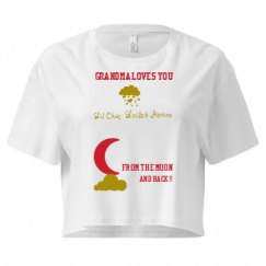 Ladies Festival Cali Crop Top Tee