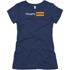 Ladies Slim Fit Super Soft Triblend Tee