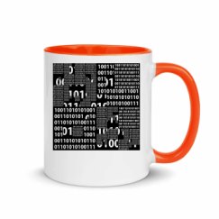 11oz Ceramic Mug with Color Inside