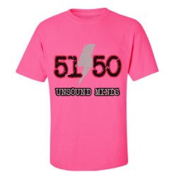 Unisex Ultra Cotton Safety Neon Crewneck Tee