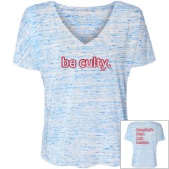 V-Neck be cult-y tee