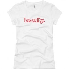 Ladies Slim Fit Basic Promo Jersey Tee