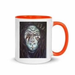 11oz Ceramic Mug with Color Inside