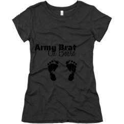 Ladies Slim Fit Super Soft Triblend Tee
