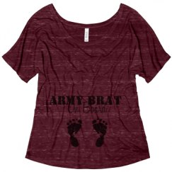 Ladies Flowy Slouchy Tee