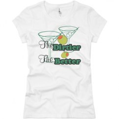 Ladies Slim Fit Basic Promo Jersey Tee