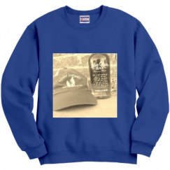 Unisex Film and Foil Crewneck Sweatshirt
