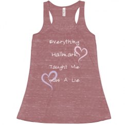 Ladies Flowy Racerback Tank