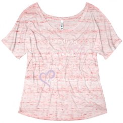 Ladies Flowy Slouchy Tee