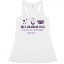 Ladies Flowy Racerback Tank