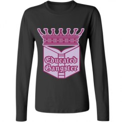 Ladies Relaxed Fit Basic Long Sleeve Tee