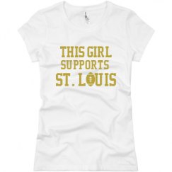 Ladies Slim Fit Basic Promo Jersey Tee