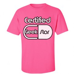 Unisex Ultra Cotton Safety Neon Crewneck Tee