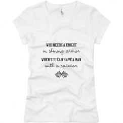 Ladies Slim Fit Basic Promo Jersey Tee