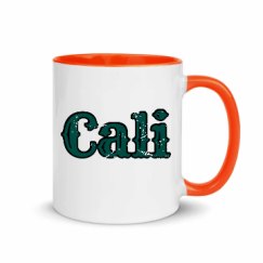 11oz Ceramic Mug with Color Inside