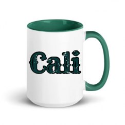 15oz Ceramic Mug with Color Inside