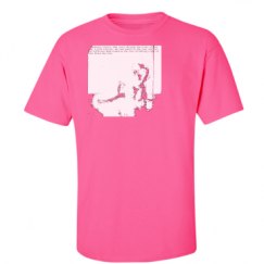 Unisex Ultra Cotton Safety Neon Crewneck Tee
