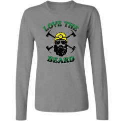 Ladies Relaxed Fit Basic Long Sleeve Tee