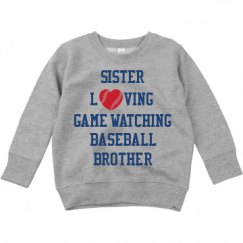 Toddler Crewneck Basic Promo Sweatshirt