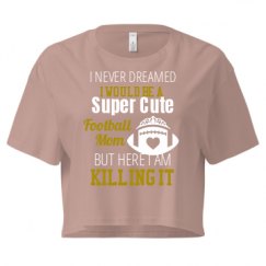 Ladies Festival Cali Crop Top Tee