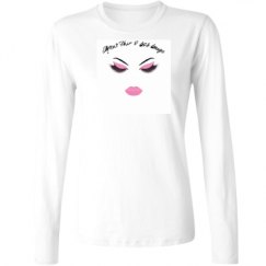 Ladies Relaxed Fit Basic Long Sleeve Tee