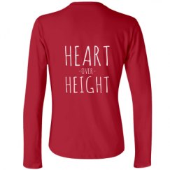 Ladies Relaxed Fit Basic Long Sleeve Tee