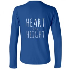 Ladies Relaxed Fit Basic Long Sleeve Tee