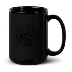 15oz Black Glossy Mug