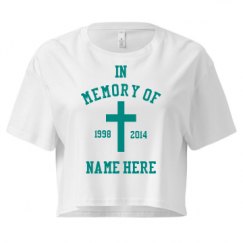 Ladies Festival Cali Crop Top Tee