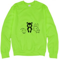 Unisex Neon Crewneck Sweatshirt