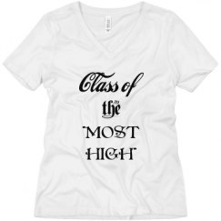 Ladies Relaxed Fit V-Neck Tee