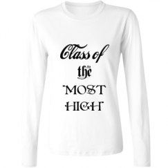 Ladies Relaxed Fit Basic Long Sleeve Tee