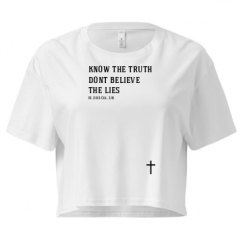 Ladies Festival Cali Crop Top Tee