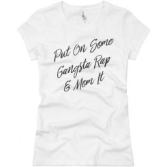 Ladies Slim Fit Basic Promo Jersey Tee