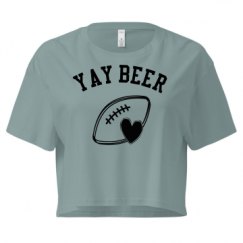 Ladies Festival Cali Crop Top Tee